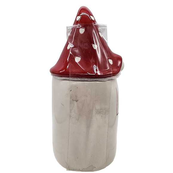 Rae Dunn LOVE BUG Coffee Mug w/ Gnome Topper New 2021 - Picture 4 of 7